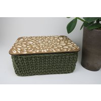 Häkelkorb/ Utensilo Mit Deckel/ Korb Holzdeckel/ Einweihungsgeschenk/ Rechteckiger Korb/ Geschenk Für Freundin/ Hochzeitsgeschenk/ Häkelkorb/ Utensilo Mit Deckel/ Korb Holzdeckel/ Einweihungsgeschenk/ Rechteckiger Korb/ Geschenk Für Freundin/ Hochzeitsgeschenk/ von WillisHolzkiste