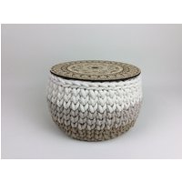 Rundes Mandala Aufbewahrungskörbchen in Vielen Farben Mit Verschiedenen Deckelmotiven Rundes Mandala Aufbewahrungskörbchen in Vielen Farben Mit Verschiedenen Deckelmotiven von WillisHolzkiste