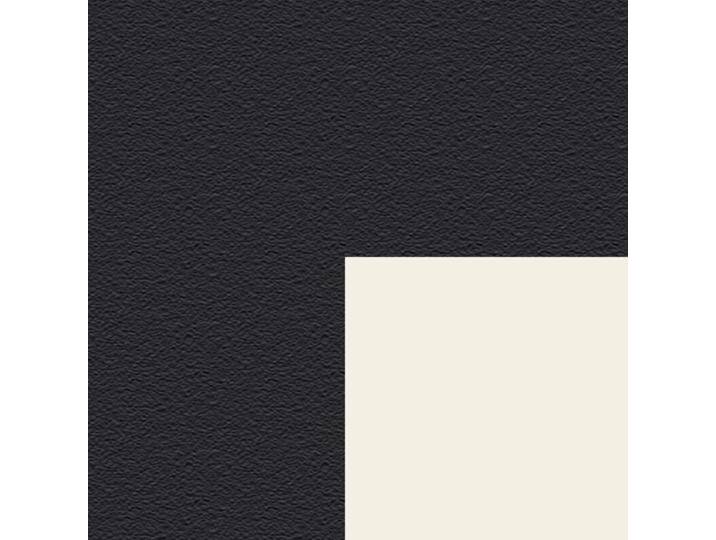 Willisau Prato Esstisch ausziehbar - mit HPL-Platte - HPL Schwarz , Aluminium pulverbeschichtet weiß , 200, Modern, Natur, Ausziehfunktion von Willisau