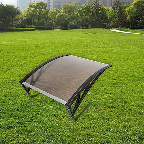 Willonin Mähroboter Garage Dach Carport für Rasenmäher Automower 102 x 78,3 x 34 cm Mähroboter Carport Schutzhülle Schutz vor Regen, Hagel und UV-Strahlen (braun) von Willonin