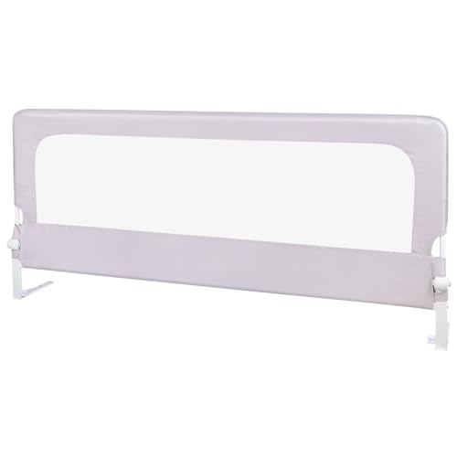 Willonin Tragbares Bettgitter für Kinder, faltbar, Sicherheitsgitter für Kinder, Netzstoff/C, 200 x 70 x 26 cm, Grau Willonin Tragbares Bettgitter für Kinder, faltbar, Sicherheitsgitter für Kinder, Netzstoff/C, 200 x 70 x 26 cm, Grau von Willonin
