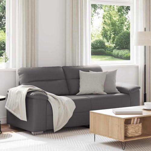 Willood 2-Sitzer-Sofa Grau 40 cm Kunstleder 3044453de von Willood