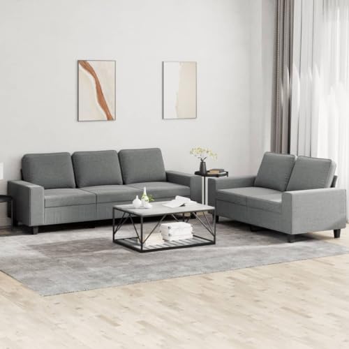 Willood 2-TLG. Sofagarnitur Dunkelgrau Stoff Innensofa Willood 2-TLG. Sofagarnitur Dunkelgrau Stoff Innensofa von Willood