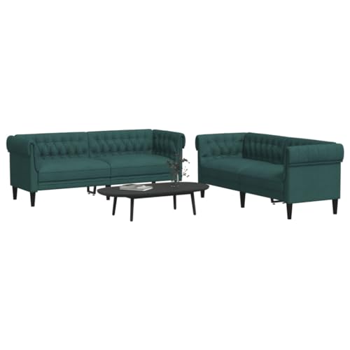 Willood 2-TLG. Sofagarnitur Dunkelgrün Stoff Loungesofa Lounge Sitzmöbel Wohnzimmer Sofas3209204 Willood 2-TLG. Sofagarnitur Dunkelgrün Stoff Loungesofa Lounge Sitzmöbel Wohnzimmer Sofas3209204 von Willood