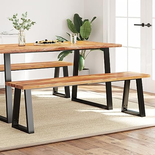 Willood Bank Baumkante 160 cm Massivholz Akazie von Willood