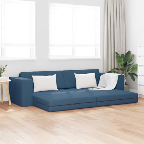 Willood Bodensofa-Bett Marineblau 245 x 78 x 77 cm Stoff Willood Bodensofa-Bett Marineblau 245 x 78 x 77 cm Stoff von Willood