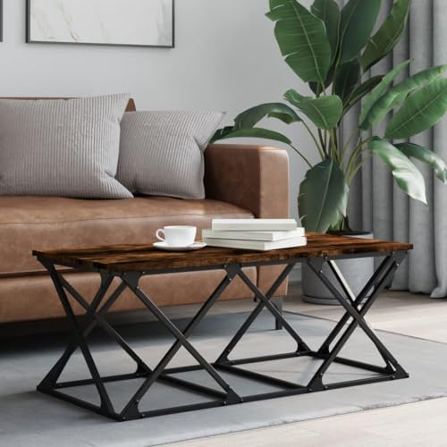 Willood Couchtisch Räuchereiche 100x49x40 cm Holzwerkstoff Willood Couchtisch Räuchereiche 100x49x40 cm Holzwerkstoff von Willood