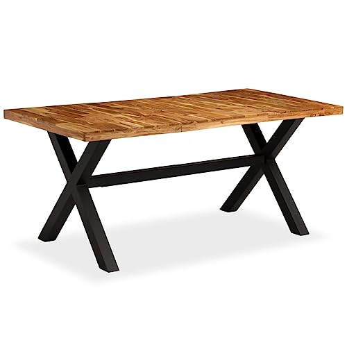 Willood Esstisch Akazien- und Mangoholz Massiv 180 x 90 x 76 cm von Willood