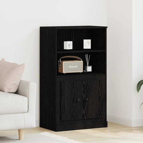 Willood Highboard Schwarze Eiche 60 x 35.5 x 103.5 cm Holzwerkstoff Willood Highboard Schwarze Eiche 60 x 35.5 x 103.5 cm Holzwerkstoff von Willood