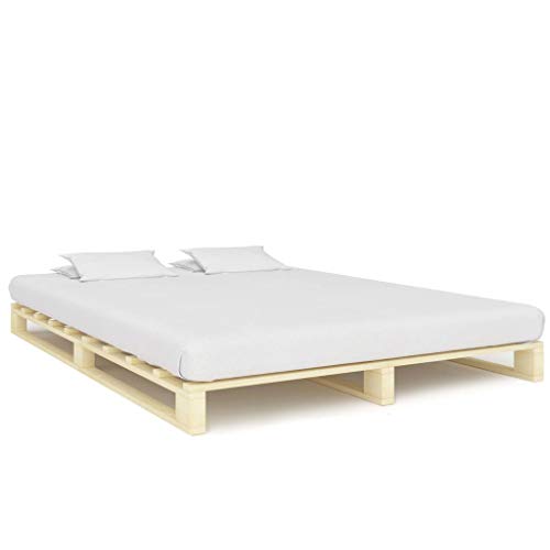 Willood Palettenbett Massivholz Kiefer 180×200 cm Bettgestelle2 Willood Palettenbett Massivholz Kiefer 180×200 cm Bettgestelle2 von Willood