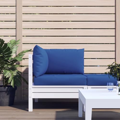 Willood Palettenkissen 3-TLG. Blau Oxford-Gewebe von Willood