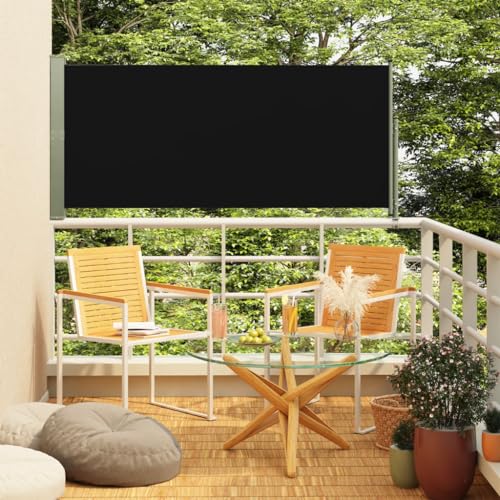 Willood Seitenmarkise, Sichtschutz Windschutz Markise, Balkon Sichtschutz Seitlich, Ausziehbar 160x300 cm Schwarz Willood Seitenmarkise, Sichtschutz Windschutz Markise, Balkon Sichtschutz Seitlich, Ausziehbar 160x300 cm Schwarz von Willood