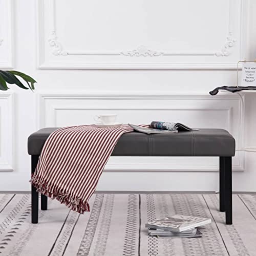 Willood Sitzbank 106 cm Grau Kunstleder von Willood