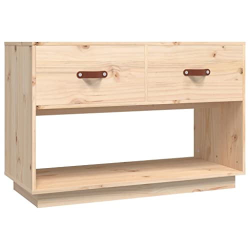 Willood TV-Schrank TV Cabinet Lowboard for TVs 90x40x60 cm Massivholz Kiefer von Willood