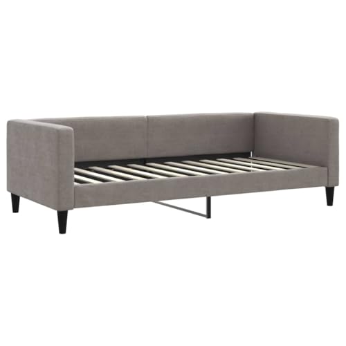 Willood Tagesbett 2-in-1 Sofabett Schlafsofa für Schlafzimmer Wohnzimmer Bettsofa Sofa Taupe 90x200 cm Stoff Willood Tagesbett 2-in-1 Sofabett Schlafsofa für Schlafzimmer Wohnzimmer Bettsofa Sofa Taupe 90x200 cm Stoff von Willood