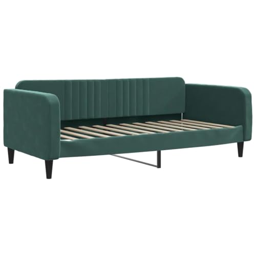 Willood 2 in 1 Tagesbetten Gästebetten Bettgestelle Schlafsofas für Jugendliche Schlafsofas aus Samt Dunkelgrün 90 x 200 cm Willood 2 in 1 Tagesbetten Gästebetten Bettgestelle Schlafsofas für Jugendliche Schlafsofas aus Samt Dunkelgrün 90 x 200 cm von Willood