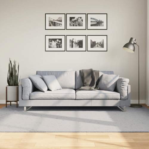 Willood Teppich HUARTE Kurzflor Weich und Waschbar Grau 160x230 cm Willood Teppich HUARTE Kurzflor Weich und Waschbar Grau 160x230 cm von Willood