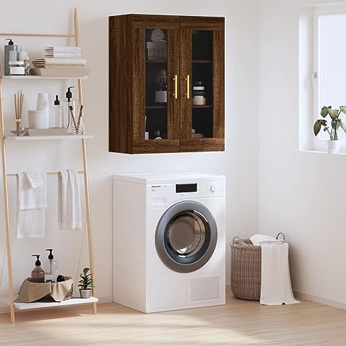Willood Wandschrank Braun Eichen-Optik 69,5x34x90 cm 3030919de Willood Wandschrank Braun Eichen-Optik 69,5x34x90 cm 3030919de von Willood