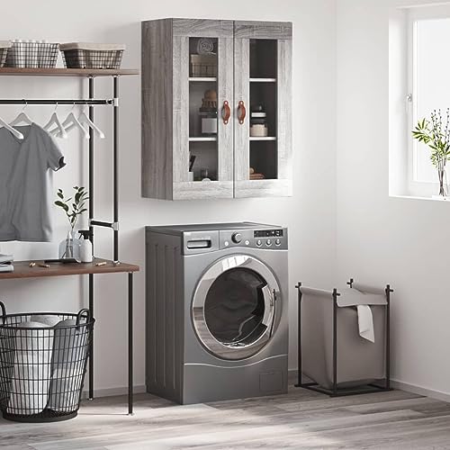 Willood Wandschrank Grau Sonoma 69,5x34x90 cm 3030917de von Willood