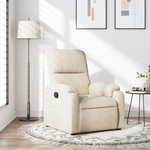 Willood Wilood Fernsehsessel Relaxsessel mit Liegefunktion Beige Mikrofasergewebe Willood Wilood Fernsehsessel Relaxsessel mit Liegefunktion Beige Mikrofasergewebe von Willood