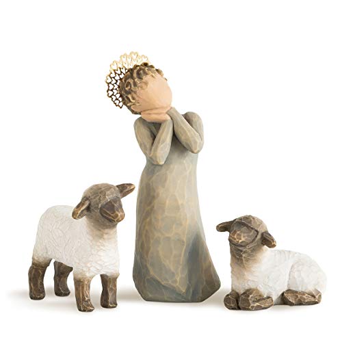 Enesco Willow Tree Little Shepherdess Figurine Enesco Willow Tree Little Shepherdess Figurine von Willow Tree