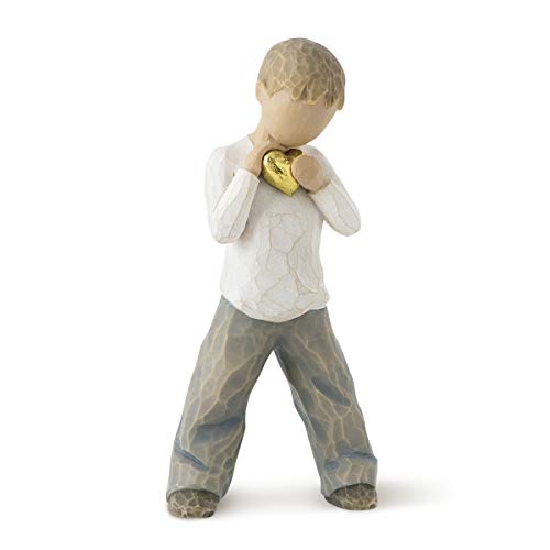 Enesco Willow Tree Heart of Gold Boy Figurine Enesco Willow Tree Heart of Gold Boy Figurine von Willow Tree