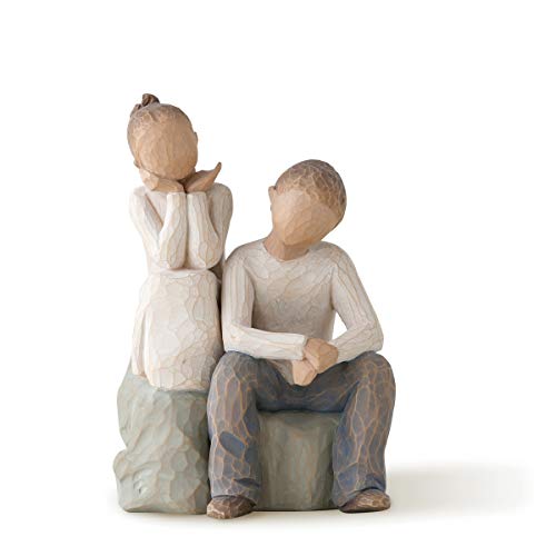 Enesco Willow Tree Brother and Sister Figurine von Willow Tree