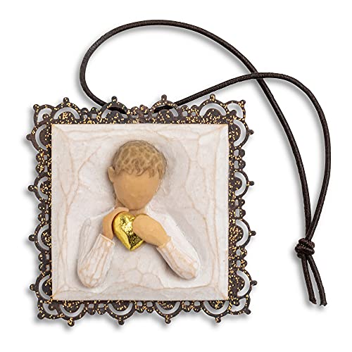 Willow Tree Heart of Gold Hanging Ornament Willow Tree Heart of Gold Hanging Ornament von Willow Tree