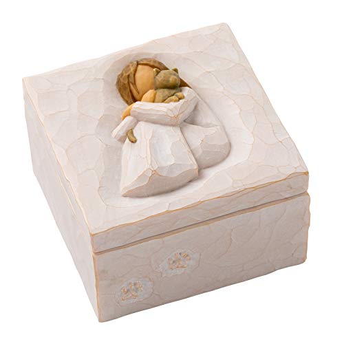 Willow Tree Komfortable, geformte, handbemalte Erinnerungsbox von Willow Tree
