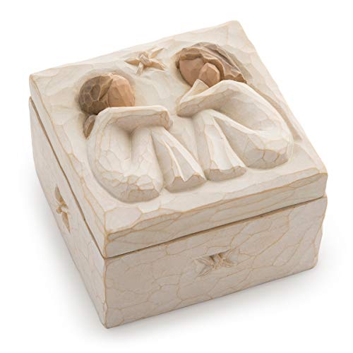 Willow Tree Handbemalte Erinnerungsbox mit Freundschaft. Willow Tree Handbemalte Erinnerungsbox mit Freundschaft. von Willow Tree