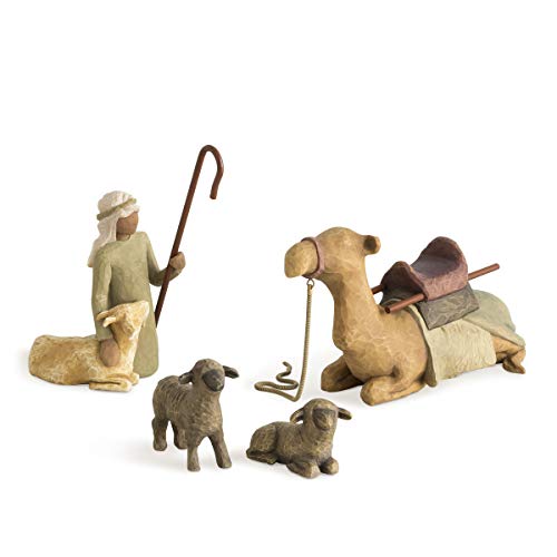 Willow Tree Shepherd & Stable Animals Figurine Willow Tree Shepherd & Stable Animals Figurine von Willow Tree