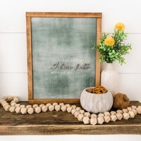 Herbst Dekoschild, Zitate, Bauernhaus Geschenke Für Den Herbst, Dekoschild von WillowBeeSigns