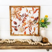 Herbst Holzschild, Herbstlaub, Deko, Geschenke Für Den Herbst, Schilder Die Schichtung, Mantel Dekor, Wand von WillowBeeSigns