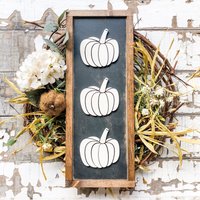 Herbst Kürbis Zeichen, Dekoration, Haustürschild, Zeichen Für Den Herbst, Holzschild, Geschenke von WillowBeeSigns