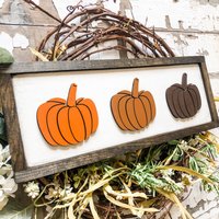 Herbst Kürbis Zeichen, Dekoration, Haustürschild, Zeichen Für Den Herbst, Holzschild, Geschenke von WillowBeeSigns