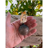 Vintage Weihnachten West Germany Engel Glas Ornament Retro 1940 1950 Zelluloid Feder Baum Birne Mcm von WillowBloom