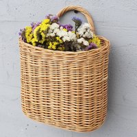 Weidentür Korb Für Haustür Hängender Wandkorb Blumen Weidentür Korb Für Haustür Hängender Wandkorb Blumen von WillowCraftHome