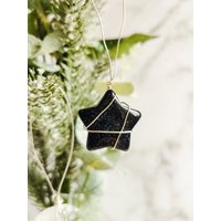 Kristallsternkugeln - Christbaumbehang Alternatives Festliches Dekor von WillowRoseDesignUK