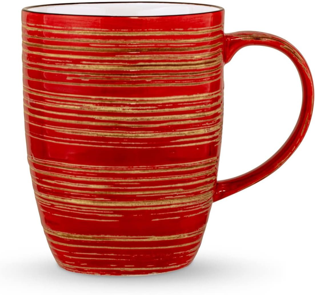 Wilmax England - Deutschland Geschirr-Set Wilmax Becher 460 ml Color Boom Spiral Set (6 Stück) von Wilmax England - Deutschland