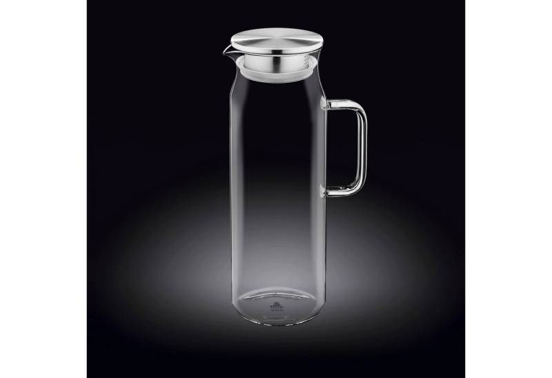 Wilmax England - Deutschland Geschirr-Set Wilmax Borosilikat-Glaskrug 1500 ml mit Edelstahl-Deckel Wilmax England - Deutschland Geschirr-Set Wilmax Borosilikat-Glaskrug 1500 ml mit Edelstahl-Deckel von Wilmax England - Deutschland