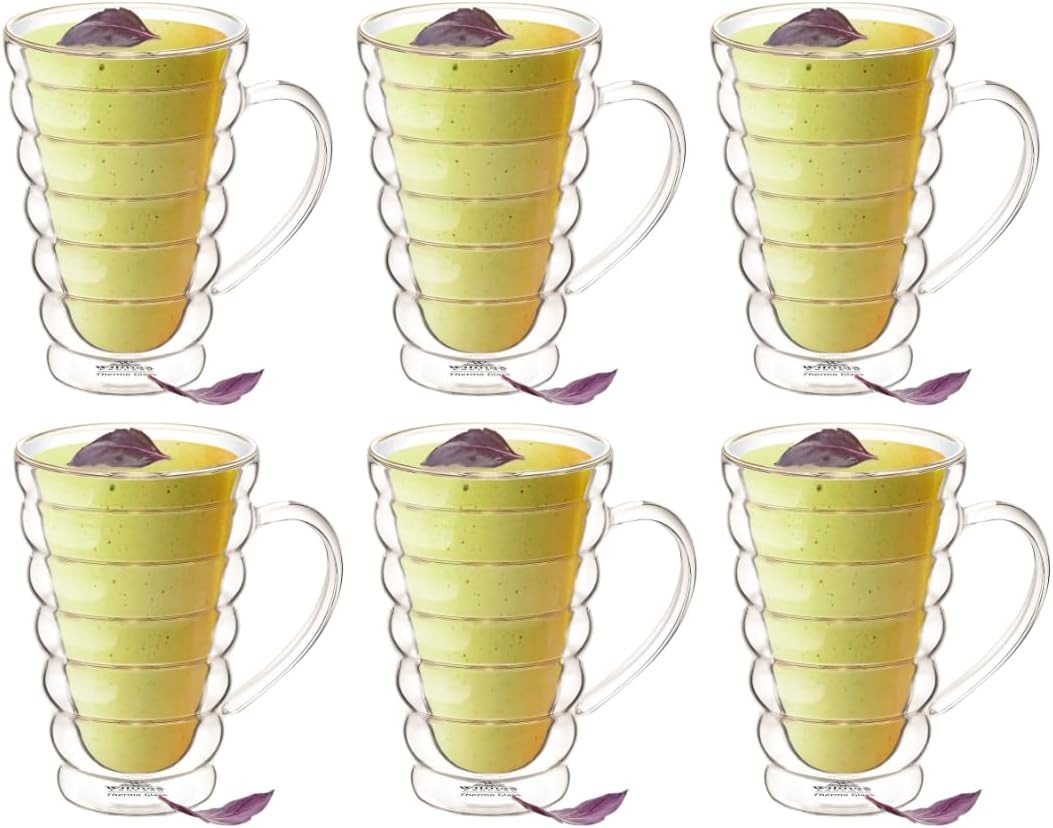 Wilmax England - Deutschland Geschirr-Set Wilmax Doppelwand-Mug, 300 ml, 6er Set Wilmax England - Deutschland Geschirr-Set Wilmax Doppelwand-Mug, 300 ml, 6er Set von Wilmax England - Deutschland