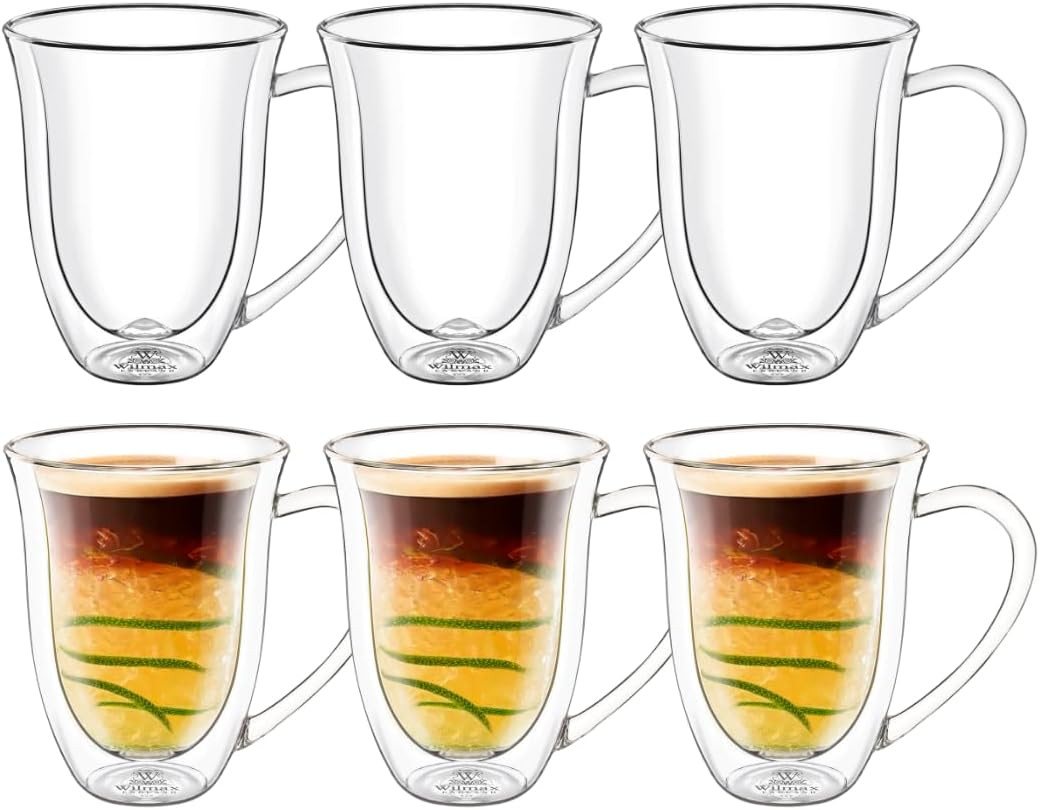 Wilmax England - Deutschland Geschirr-Set Wilmax Doppelwandige Glastasse, 300 ml, 6er Set Wilmax England - Deutschland Geschirr-Set Wilmax Doppelwandige Glastasse, 300 ml, 6er Set von Wilmax England - Deutschland