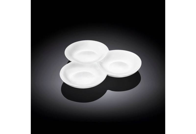 Wilmax England - Deutschland Geschirr-Set Wilmax Geteilter Teller Weiß 18 cm für Snacks & Beilagen Wilmax England - Deutschland Geschirr-Set Wilmax Geteilter Teller Weiß 18 cm für Snacks & Beilagen von Wilmax England - Deutschland