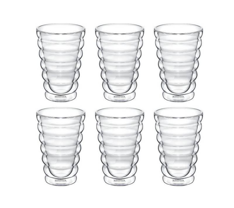 Wilmax England - Deutschland Geschirr-Set Wilmax Glas mit Doppelwand, 300 ml, 6er Set von Wilmax England - Deutschland