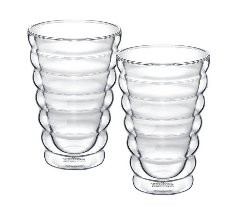 Wilmax England - Deutschland Geschirr-Set Wilmax Glas mit Doppelwand, 400 ml, 2er Set von Wilmax England - Deutschland
