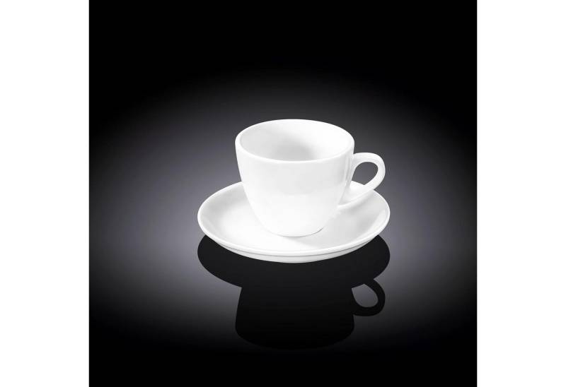 Wilmax England - Deutschland Geschirr-Set Wilmax Kaffee Tassen & Untertassen Set 90 ml, 6-teilig von Wilmax England - Deutschland