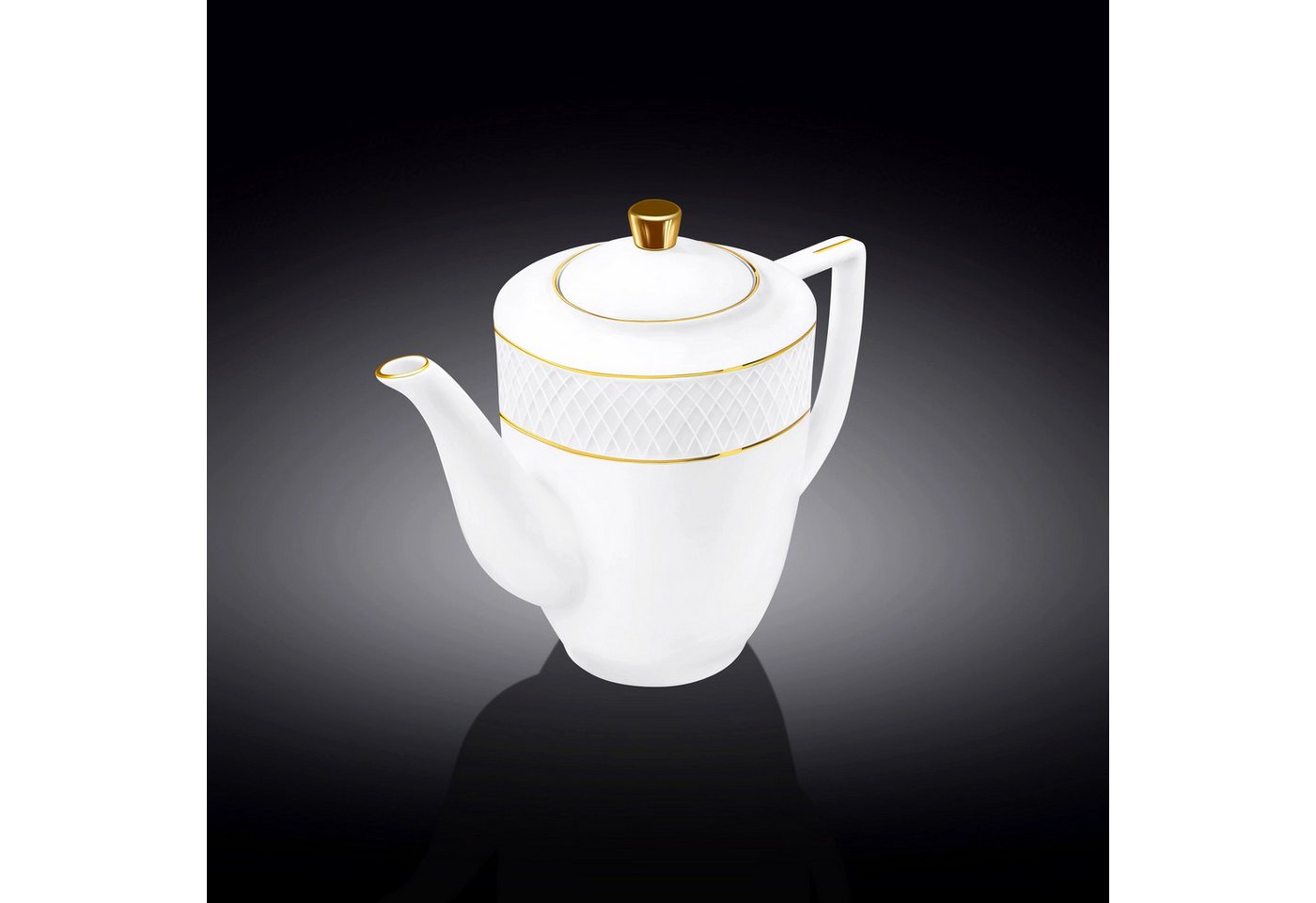Wilmax England - Deutschland Geschirr-Set Wilmax Kaffeekanne mit Goldverzierung 750 ml Elegantes Design- Wilmax England - Deutschland Geschirr-Set Wilmax Kaffeekanne mit Goldverzierung 750 ml Elegantes Design- von Wilmax England - Deutschland