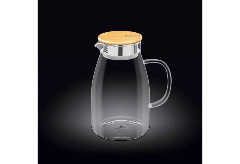 Wilmax England - Deutschland Geschirr-Set Wilmax Karaffe 1,9 Liter mit Bambusdeckel Wilmax England - Deutschland Geschirr-Set Wilmax Karaffe 1,9 Liter mit Bambusdeckel von Wilmax England - Deutschland