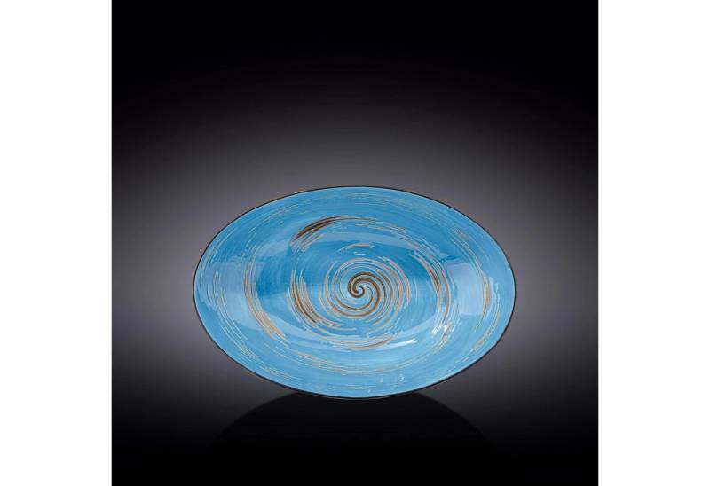 Wilmax England - Deutschland Geschirr-Set Wilmax Oval Bowl 30 x 19.5 x 7 cm, blau, Spiral Collection von Wilmax England - Deutschland