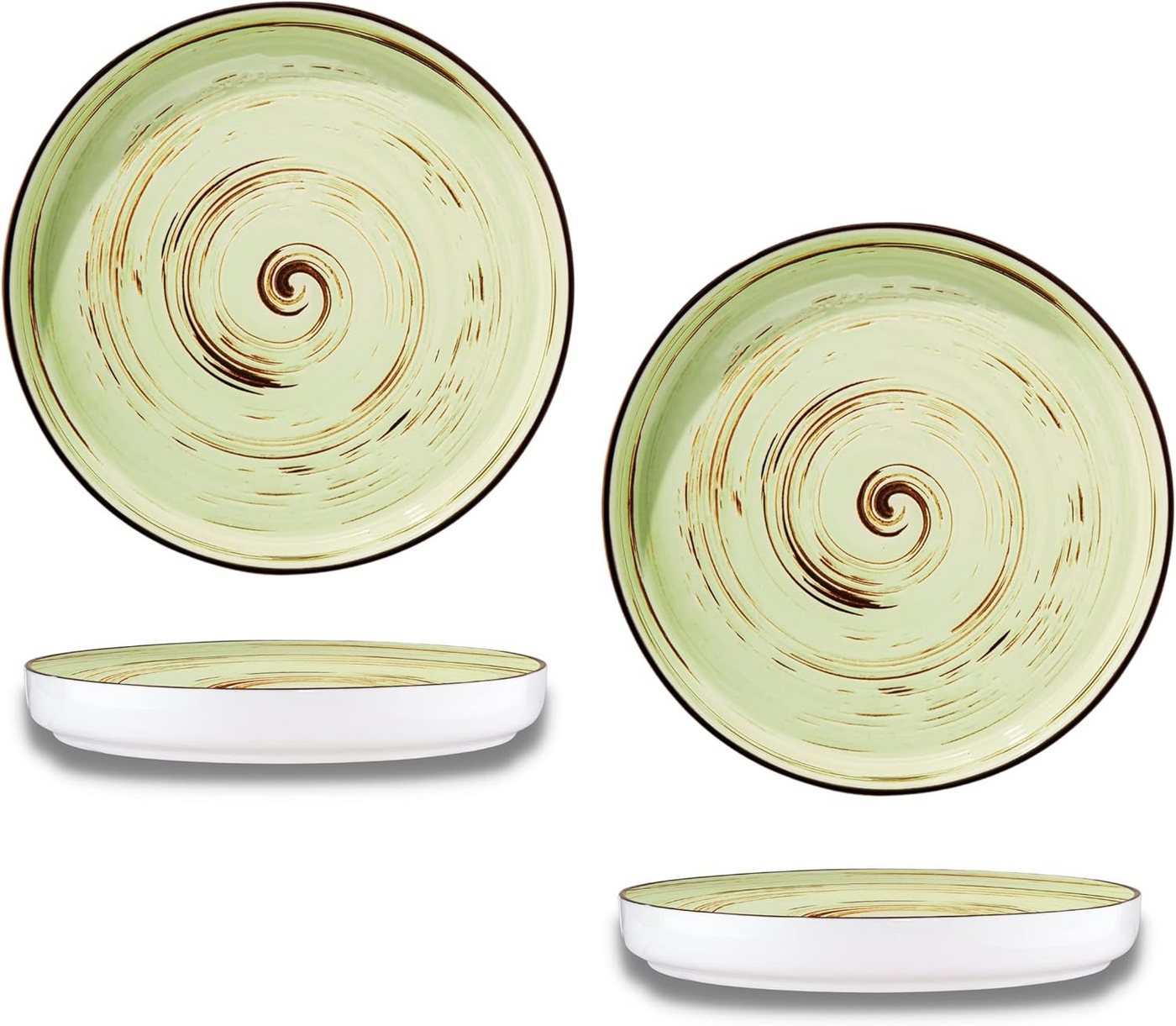 Wilmax England - Deutschland Geschirr-Set Wilmax Porzellan Speiseteller Set 2-teilig, Pistazie, 23 cm Wilmax England - Deutschland Geschirr-Set Wilmax Porzellan Speiseteller Set 2-teilig, Pistazie, 23 cm von Wilmax England - Deutschland